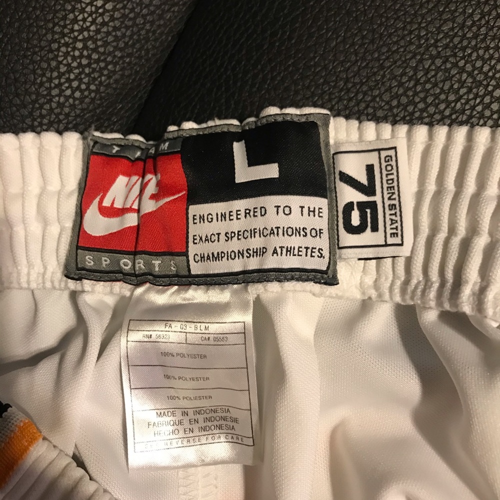 Nike Rewind Golden state warriors warn up Pant - Picture 5 of 5